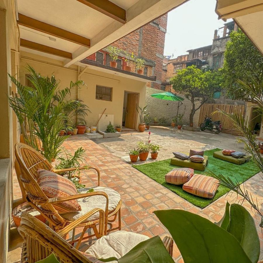 شقة The Melo Pomelo Courtyard. كاتماندو المظهر الخارجي الصورة