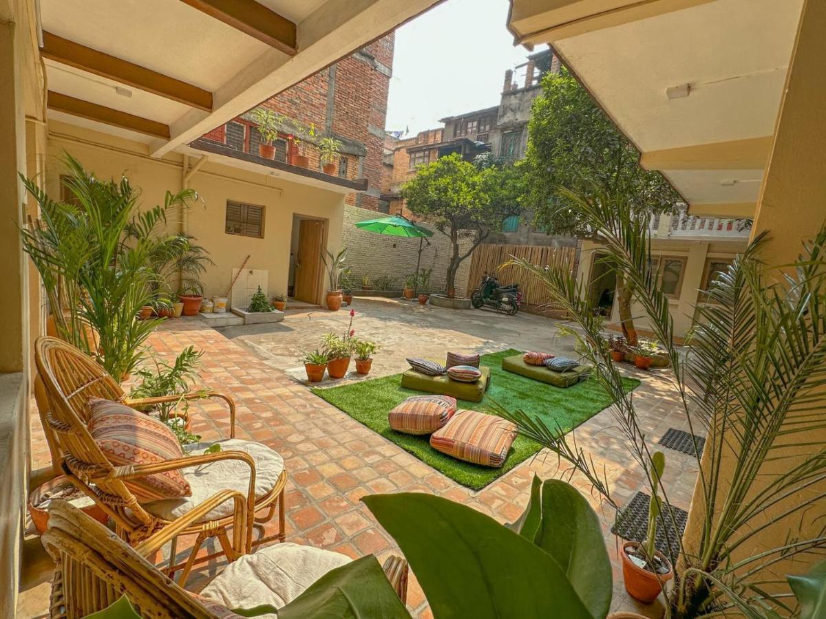 شقة The Melo Pomelo Courtyard. كاتماندو المظهر الخارجي الصورة