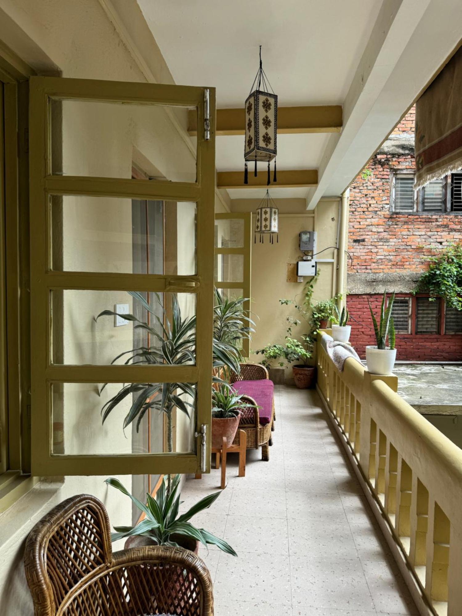 شقة The Melo Pomelo Courtyard. كاتماندو المظهر الخارجي الصورة