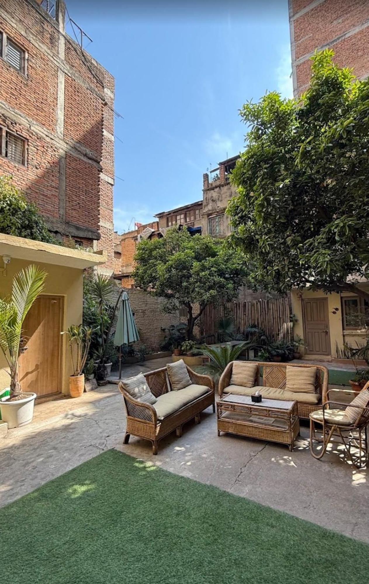 شقة The Melo Pomelo Courtyard. كاتماندو المظهر الخارجي الصورة