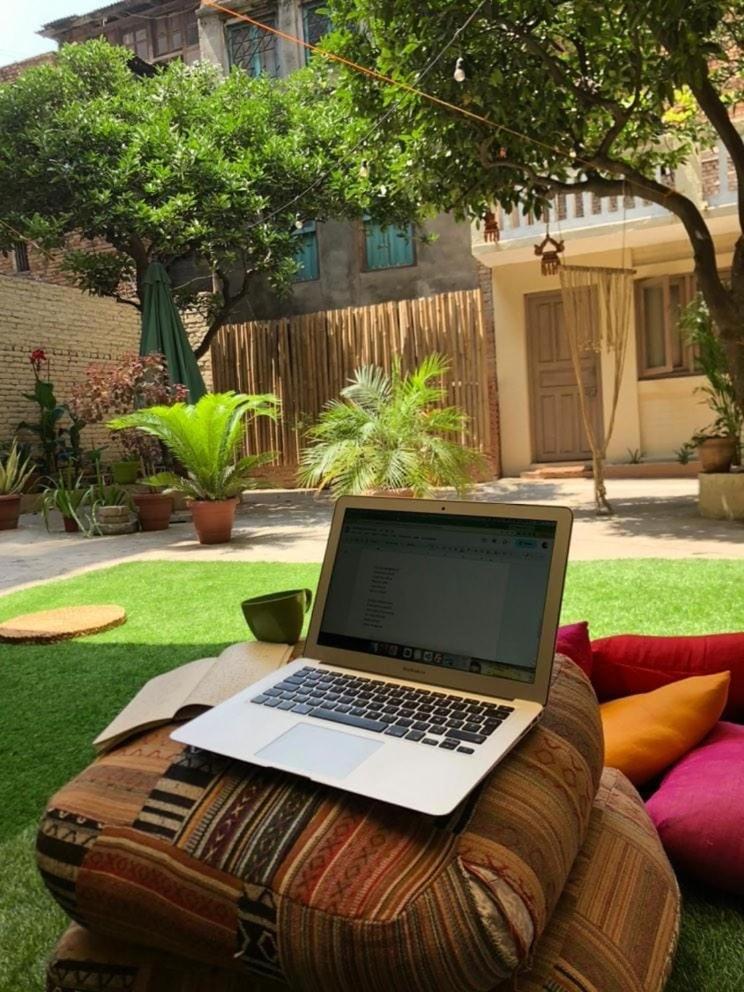 شقة The Melo Pomelo Courtyard. كاتماندو المظهر الخارجي الصورة