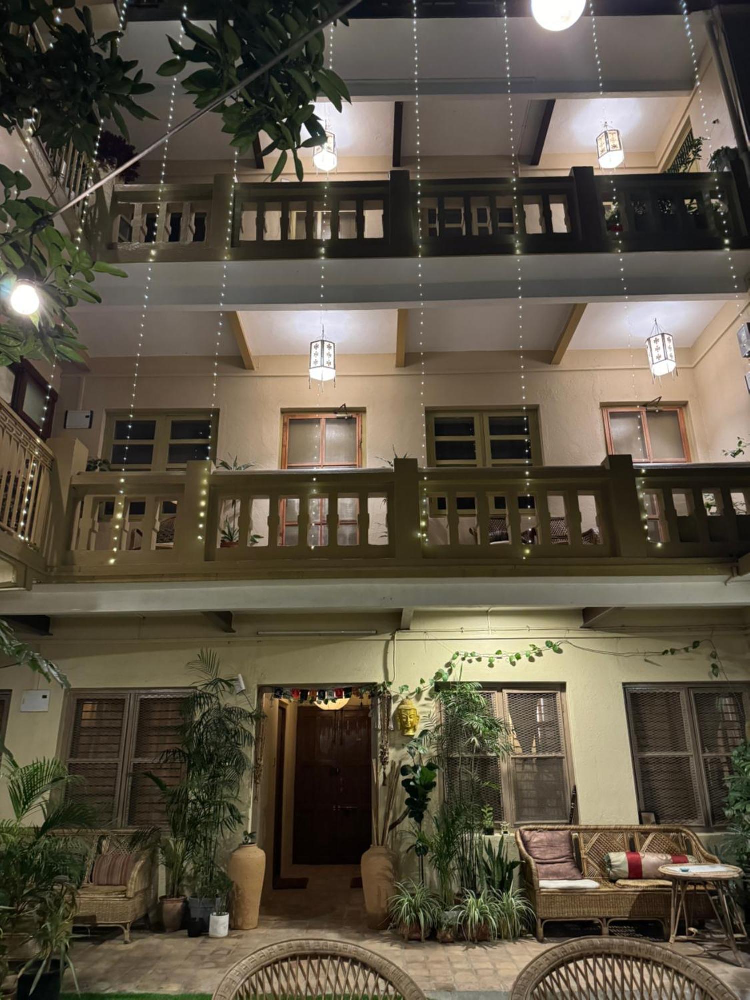 شقة The Melo Pomelo Courtyard. كاتماندو المظهر الخارجي الصورة